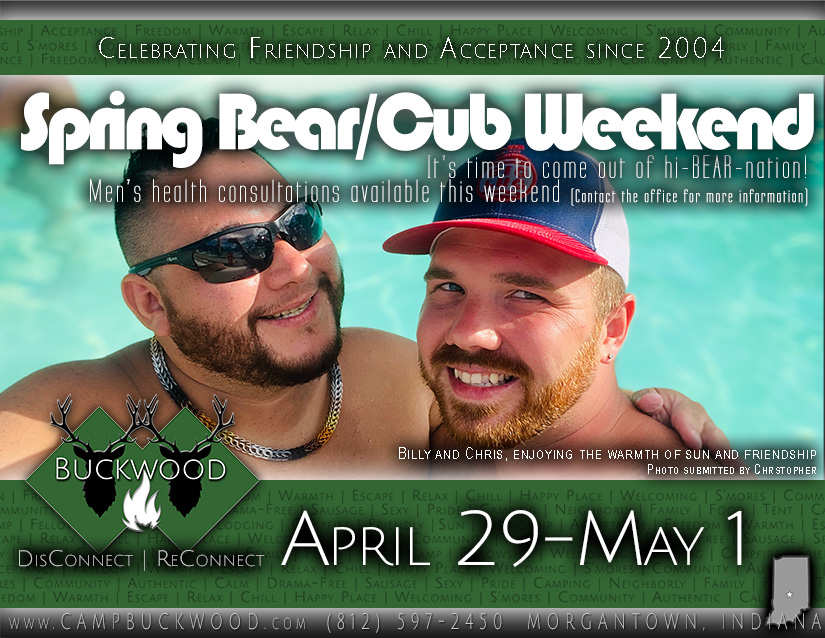 Spring Bear Cub Weekend @ Buckwood!