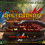 Camp Buckwood 2024 Chili Cookoff Event Weekend