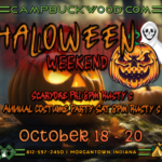 Camp Buckwood 2024 Halloween Event Weekend