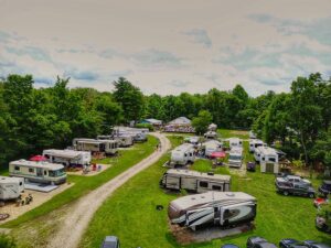 Aerial Shot of Camp Buckwood