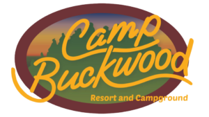 Camp Buckwood Vintage Logo